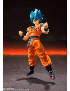 DRAGON BALL SUPER. FIGURA ARTICULADA SUPER SAIYAN GOD SUPER SAIYAN GOKU 14CM DRAGON BALL SUPER SH FIGUARTS 2