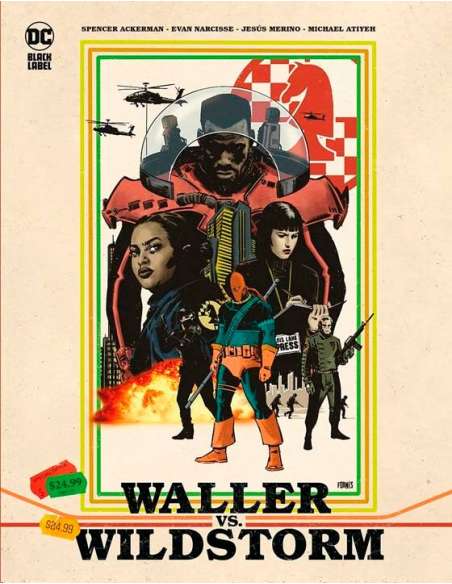 WALLER VS. WILDSTORM (DC BLACK LABEL)