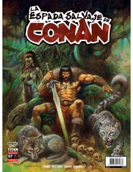 LA ESPADA SALVAJE DE CONAN (TITAN COMICS) v2 (RÚSTICA) 07 ***RSV***