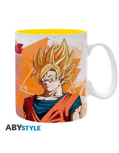 DRAGON BALL Z. TAZA GOKU Y VEGETA 460ML