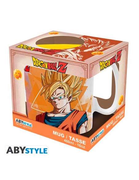 DRAGON BALL Z. TAZA GOKU Y VEGETA 460ML