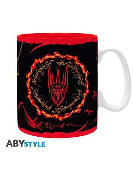 EL SEÑOR DE LOS ANILLOS. TAZA SAURON 460ML