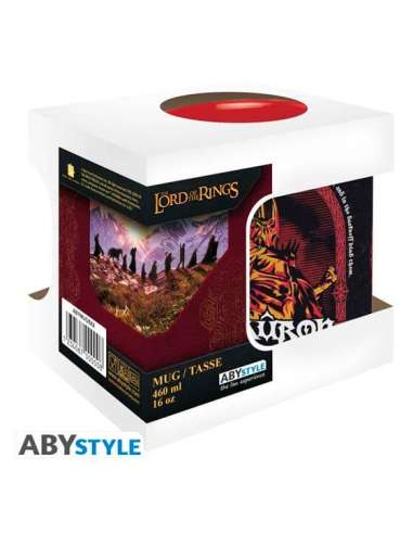 EL SEÑOR DE LOS ANILLOS. TAZA SAURON 460ML