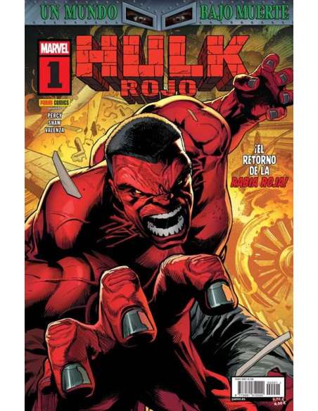 HULK ROJO 01: UN MUNDO BAJO MUERTE