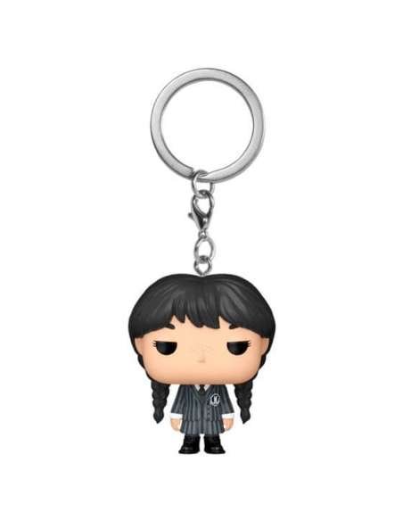 WEDNESTAY. LLAVERO FUNKO POCKET POP WEDNESDAY ADDAMS