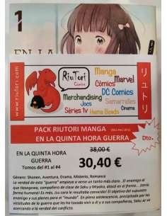 PACK RIUTORI SEINEN. EN LA QUINTA HORA GUERRA