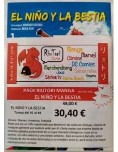 PACK RIUTORI SHONEN. EL NIÑO Y LA BESTIA