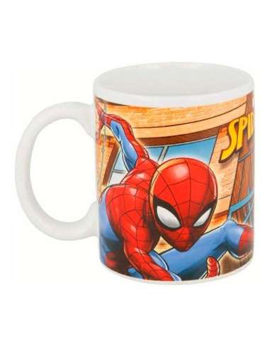 SPIDERMAN. TAZA SPIDERMAN STREETS 325ML