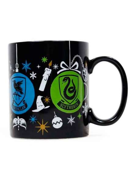 HARRY POTTER. TAZA BOLAS DE CASAS 400ml