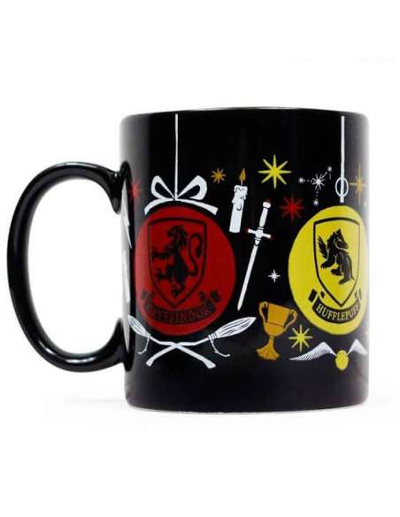 HARRY POTTER. TAZA BOLAS DE CASAS 400ml