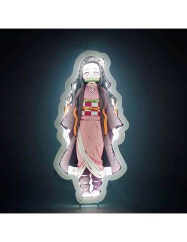 GUARDIANES DE LA NOCHE. LÁMPARA NEÓN NEZUKO 40CM DEMON SLAYER: KIMETSU NO YAIBA
