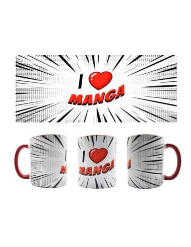 I LOVE. TAZA I LOVE MANGA