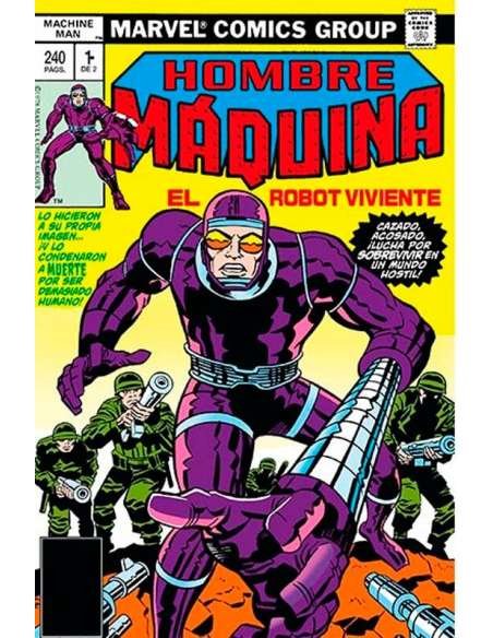 HOMBRE MÁQUINA 01 (MARVEL LIMITED EDITION TPB) ***RSV***