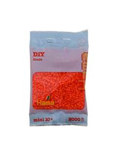 HAMA BEADS: BEADS MINI 2000 COLOR 04 NARANJA