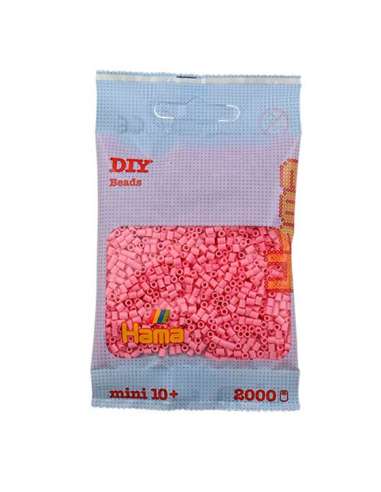HAMA BEADS: BEADS MINI 2000 COLOR 06 ROSA
