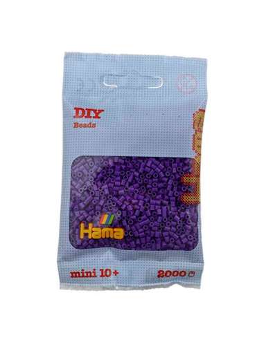 HAMA BEADS: BEADS MINI 2000 COLOR 07 VIOLETA