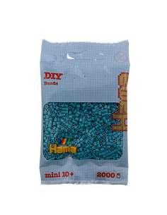 HAMA BEADS: BEADS MINI 2000 COLOR 31 TURQUESA