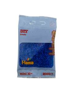 HAMA BEADS: BEADS MINI 2000 COLOR 36 AZUL NEON
