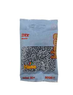 HAMA BEADS: BEADS MINI 2000 COLOR 70 GRIS CLARO