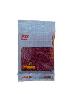 HAMA BEADS: BEADS MINI 2000 COLOR 82 CIRUELA