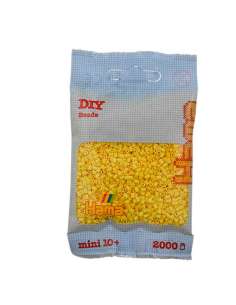 HAMA BEADS: BEADS MINI 2000 COLOR 103 AMARILLO CLARO