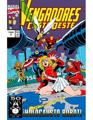 LOS VENGADORES COSTA OESTE v1v2 06 (MARVEL LIMITED EDITION) ***RSV***