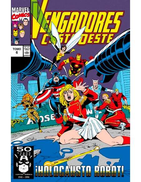 LOS VENGADORES COSTA OESTE v1v2 06 (MARVEL LIMITED EDITION) ***RSV***