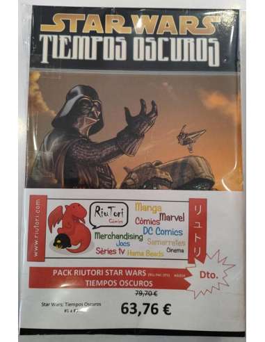 PACK RIUTORI STAR WARS. TIEMPOS OSCUROS
