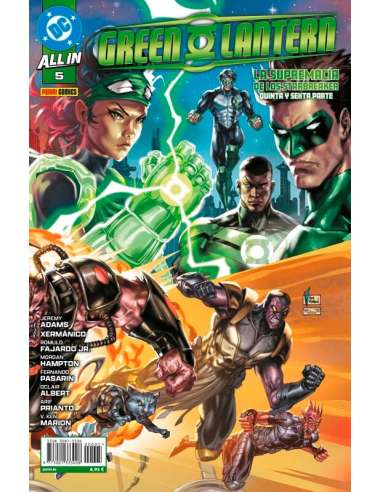 GREEN LANTERN v7 05 (ALL IN): LA SUPREMACÍA DE LOS STARBREAKER (5-6)