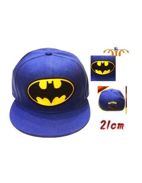 BATMAN. GORRA AZUL LOGO