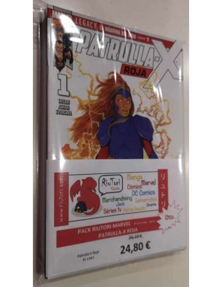 PACK RIUTORI MARVEL. PATRULLA-X: ROJA