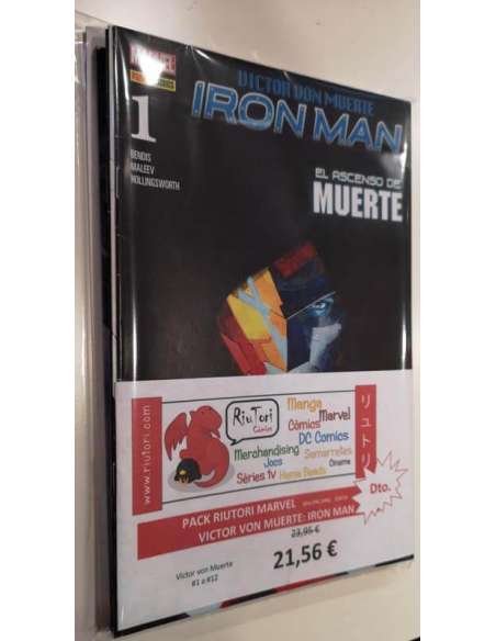 PACK RIUTORI MARVEL. VICTOR VON MUERTE: IRON MAN