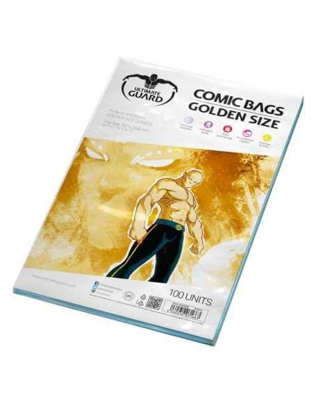 FUNDAS CÓMICS. GOLDEN SIZE (100 un)