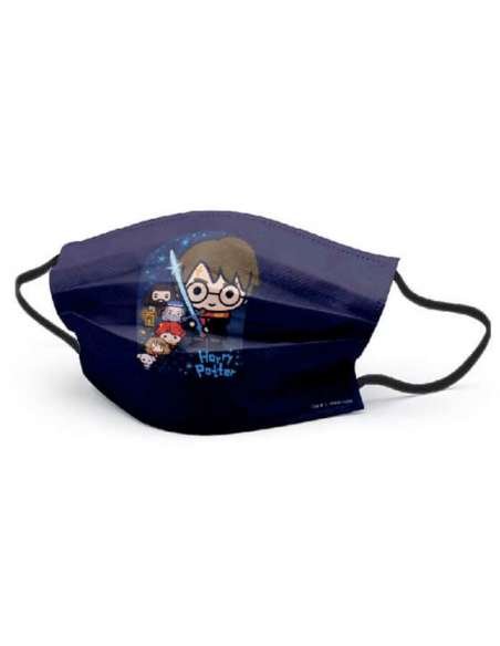 HARRY POTTER. MASCARILLA ADULTO PERSONAJES CHIBI 01